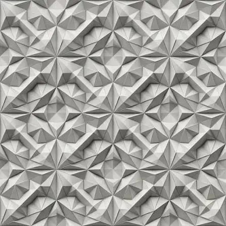 A completed simple paper model showcasing clean creases from an easy beginner folding session.