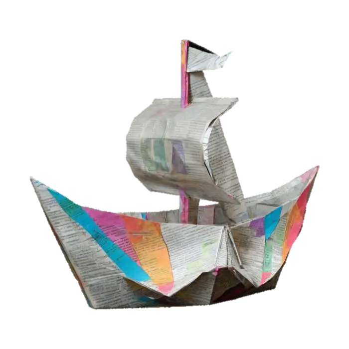 Low fold count modular origami units requiring precise measuring and careful alignment